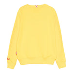 Saint Barth Felpa tinta unita con Stampa Giallo per Bambino HUT000401518I GIALLO SAINT BARTH 