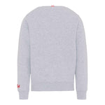 Saint Barth Felpa Chiusa Girocollo tinta unita con Stampa Grigio per Bambino HUT000401521L GRIGIO SAINT BARTH 