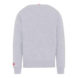 Saint Barth Felpa Chiusa Girocollo tinta unita con Stampa Grigio per Bambino HUT000401521L GRIGIO SAINT BARTH 