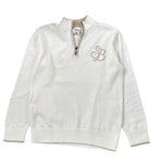 Saint Barth Maglia Girocollo con Stampa Panna per Bambino JERMYNY PANNA SAINT BARTH 
