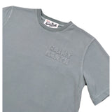 Saint Barth T-Shirt tinta unita con Logo Polvere per Bambino JOHNY POLVERE SAINT BARTH 