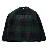 Saint Barth Giubbino Teddy con Logo Verde per Bambino KEYSTONE VERDE SAINT BARTH 