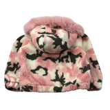 Saint Barth Cappotto Teddy Fantasia con Cappuccio Panna per Bambina KIKKA PANNA SAINT BARTH 
