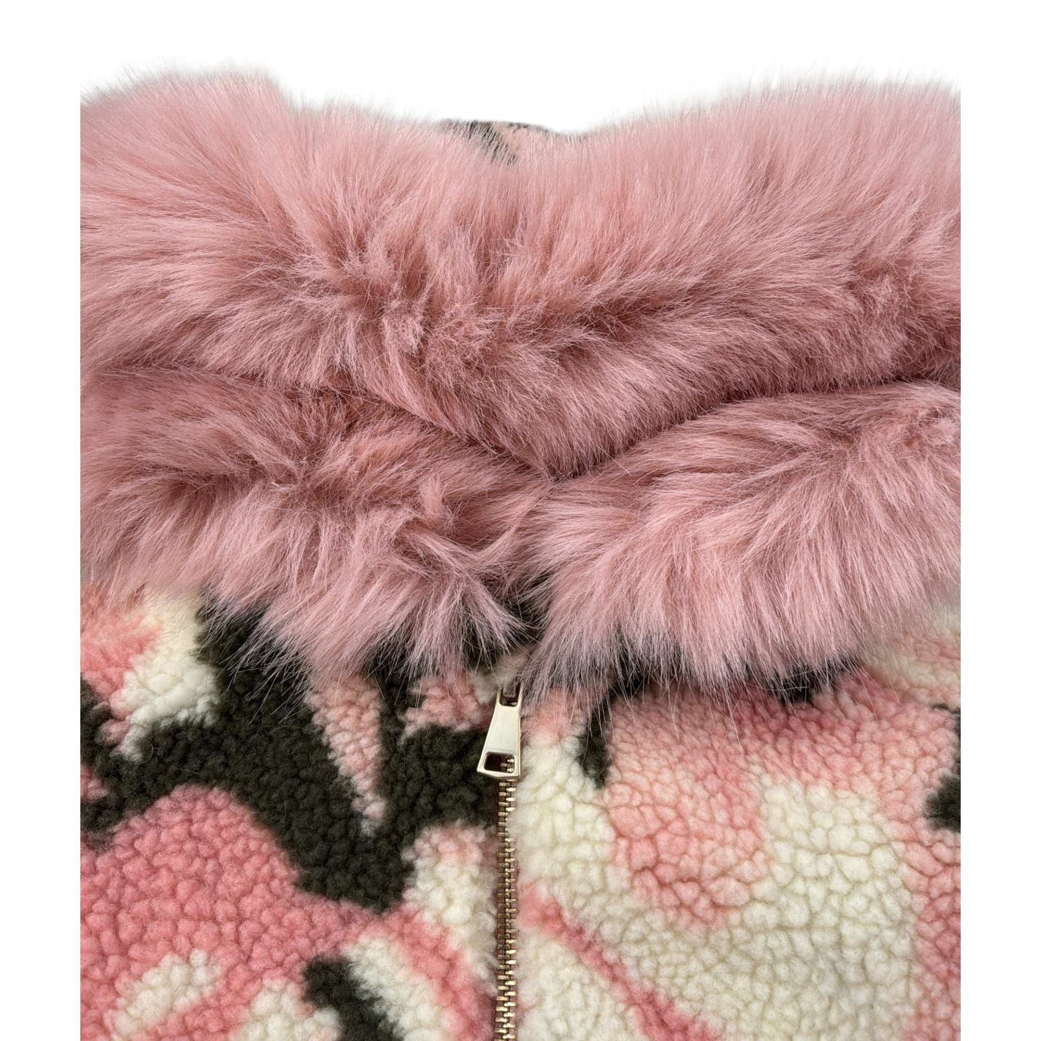 Saint Barth Cappotto Teddy Fantasia con Cappuccio Panna per Bambina KIKKA PANNA SAINT BARTH 