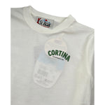 Saint Barth Shirt Girocollo tinta unita con Stampa Bianco per Bambino LUTON572 BIANCO SAINT BARTH 