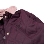 Saint Barth Giubbino tinta unita con Colletto Bordeaux per Bambina MARGAUX BORDEAUX SAINT BARTH 