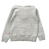 Saint Barth Felpa tinta unita con Cappuccio Grigio per Bambino OLIVER GRIGIO SAINT BARTH 