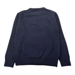 Saint Barth Maglia Girocollo tinta unita con Stampa Blu per Bambina PEANUTS CHRISMAS BLU SAINT BARTH 