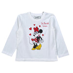 Saint Barth Shirt Girocollo tinta unita con Stampa Bianco per Bambina PENN00101214I BIANCO SAINT BARTH 