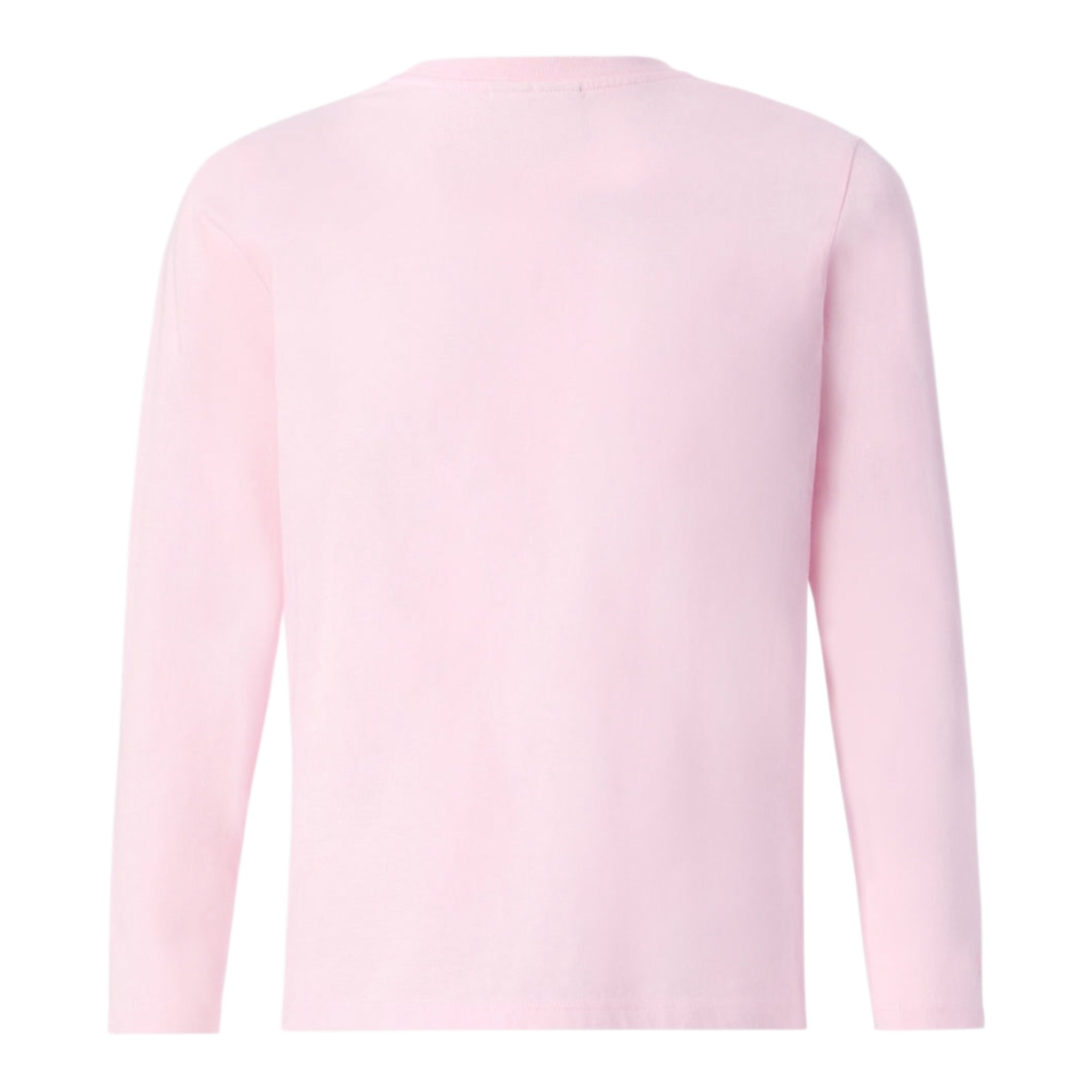 Saint Barth Shirt Girocollo tinta unita con Stampa Rosa per Neonata PENN00101278IN ROSA SAINT BARTH 