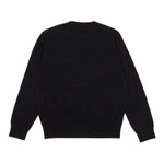 Saint Barth Maglia tinta unita con Stampa Nero per Bambina PRC0001 NERO SAINT BARTH 
