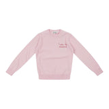 Saint Barth Maglia tinta unita con Stampa Rosa per Neonata PRC0016N ROSA SAINT BARTH 