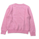Saint Barth Maglia tinta unita con Stampa Rosa per Bambina PRINCESSMONELLA ROSA SAINT BARTH 