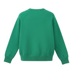Saint Barth Maglia Girocollo tinta unita con Stampa Verde per Bambino REDMOND VERDE SAINT BARTH 