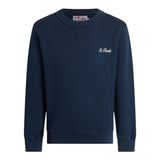 Saint Barth Felpa Chiusa Girocollo tinta unita Blu per Neonato SB61EMBN BLU SAINT BARTH 
