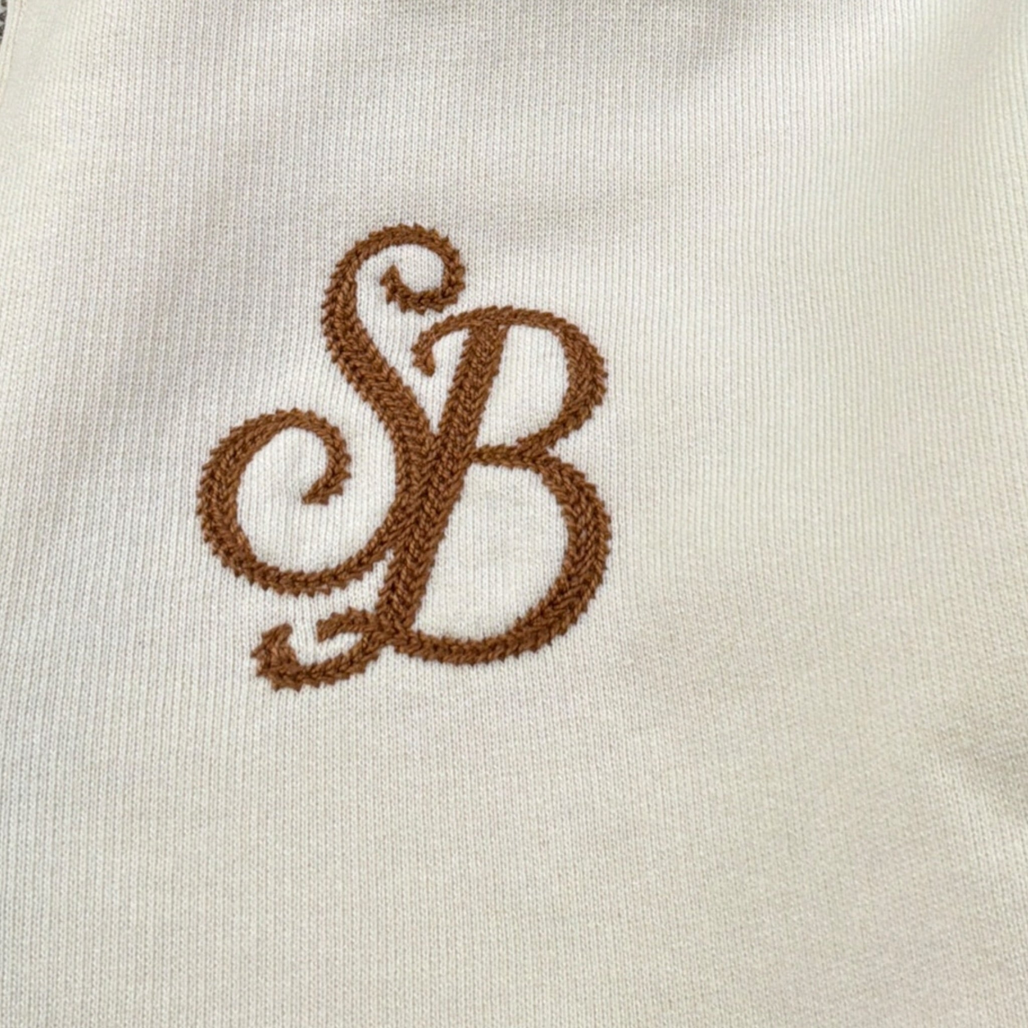 Saint Barth Felpa tinta unita con Zip Panna per Bambina SBLEGACY357 PANNA SAINT BARTH 