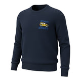 Saint Barth Maglia tinta unita con Stampa Blu per Bambino SBSCHOOL BLU SAINT BARTH 