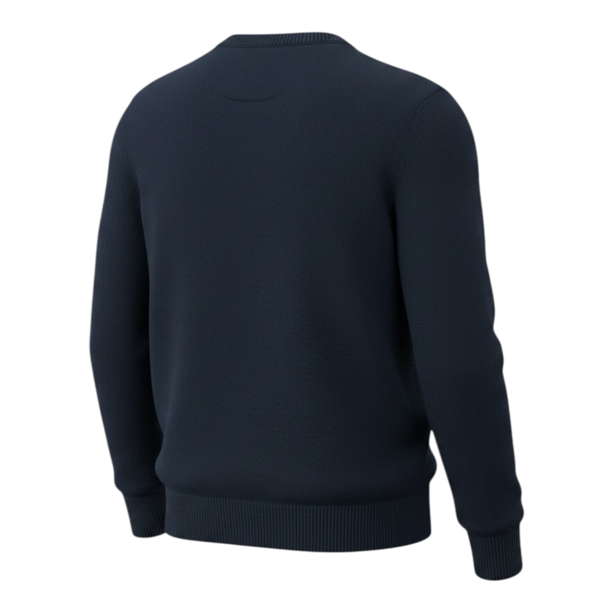Saint Barth Maglia tinta unita con Stampa Blu per Bambino SBSCHOOL BLU SAINT BARTH 