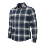 Saint Barth Camicia tinta unita con Fantasia Blu per Bambino SEEFLD BLU SAINT BARTH 
