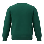 Saint Barth Maglia tinta unita con Stampa Verde per Bambino SNOOPYSNOW VERDE SAINT BARTH 