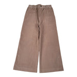 Saint Barth Pantalone Modello A Palazzo tinta unita Beige per Bambina SVEVAPOWDER BEIGE SAINT BARTH 