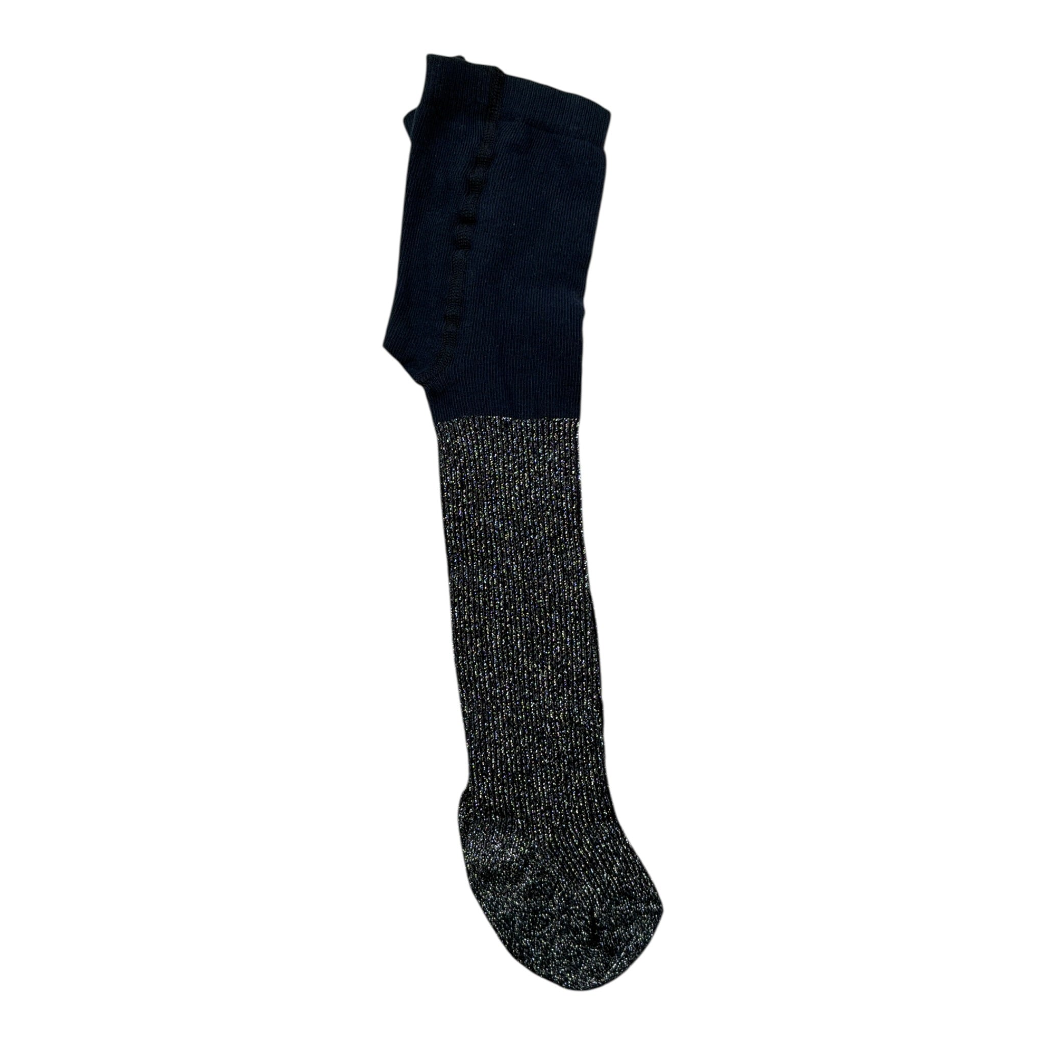 Sarabanda Calze Bicolore Blu per Neonata 03527 BLU SARABANDA 