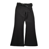 Sarabanda Pantalone tinta unita con Cintura Nero per Bambina 05435 NERO SARABANDA 