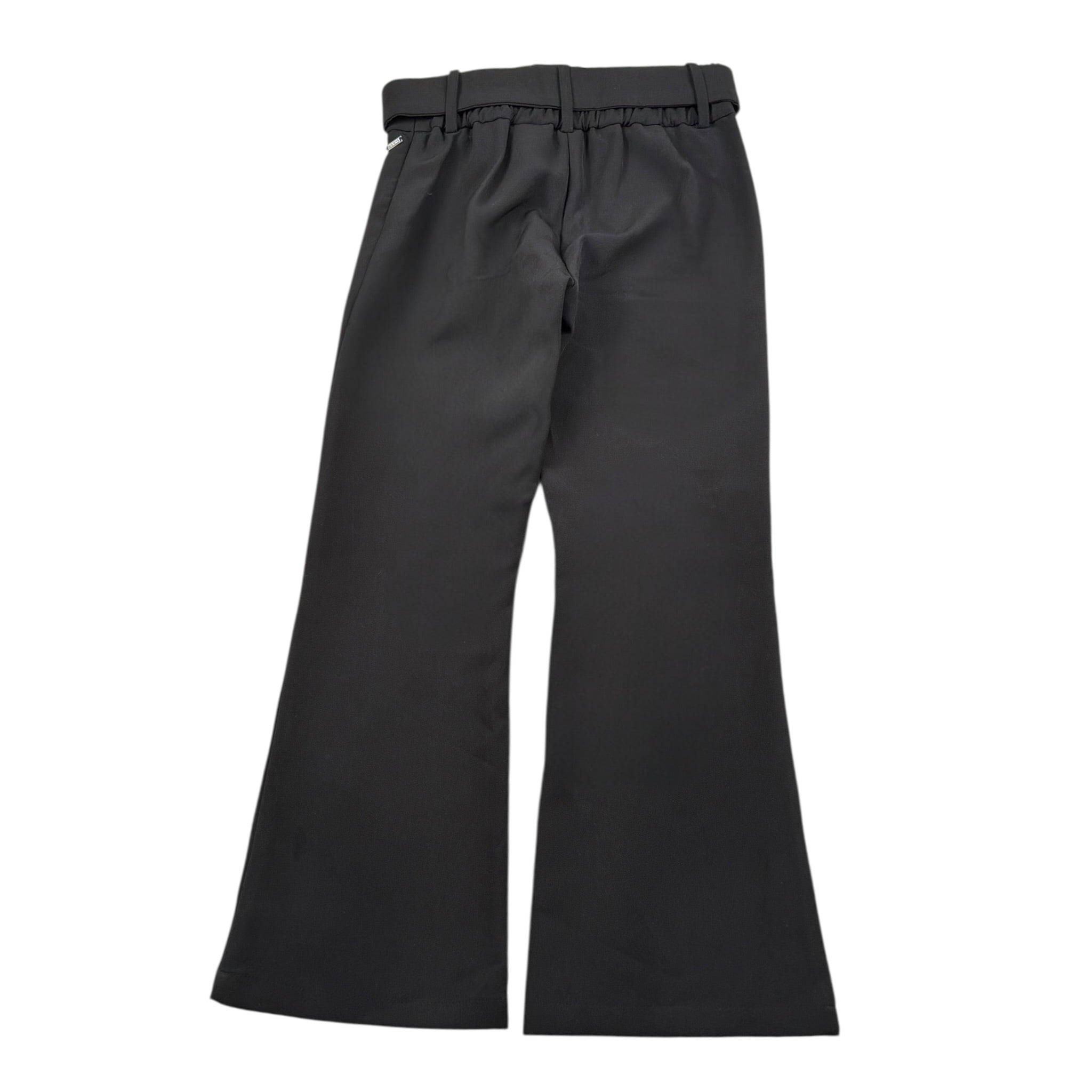Sarabanda Pantalone tinta unita con Cintura Nero per Bambina 05435 NERO SARABANDA 