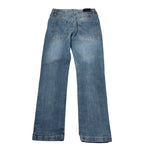 Sarabanda Jeans tinta unita con Girovita Regolabile Azzurro per Bambino 07166 AZZURRO SARABANDA 