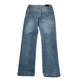 Sarabanda Jeans tinta unita con Girovita Regolabile Azzurro per Bambino 07166 AZZURRO SARABANDA 