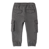 Sarabanda Pantalone tinta unita con Microfantasia Bianco/Nero per Bambino 0A163 BIANCO/NERO SARABANDA 