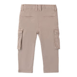 Sarabanda Pantalone tinta unita con Tasconi Beige per Bambino 0A166 BEIGE SARABANDA 