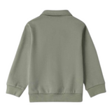 Sarabanda Polo tinta unita con Stampa Verde per Bambino 0F028 VERDE SARABANDA 