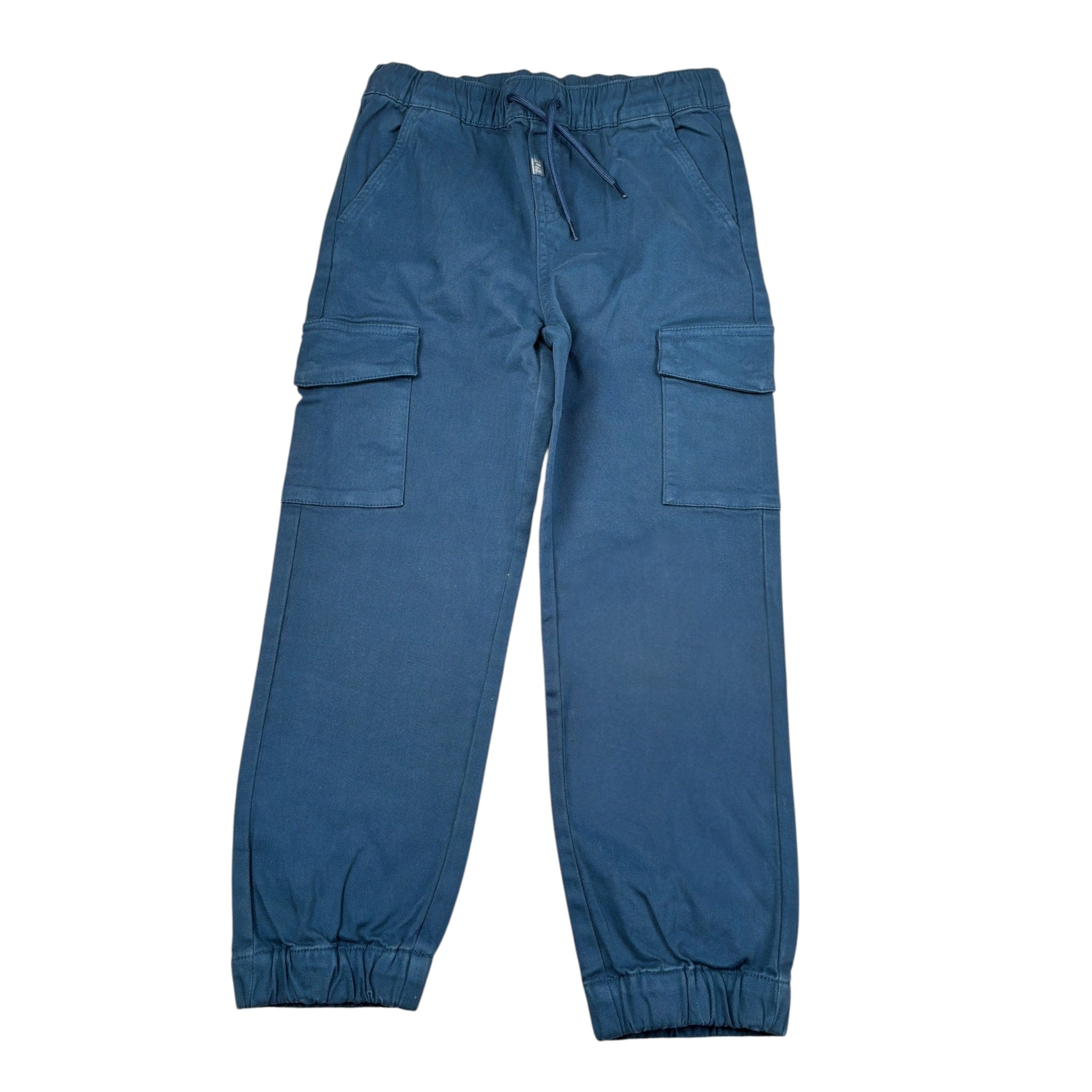 Sarabanda Pantalone tinta unita con Elastico In Vita Blu per Bambino 0F042 BLU SARABANDA 