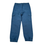 Sarabanda Pantalone tinta unita con Elastico In Vita Blu per Bambino 0F042 BLU SARABANDA 