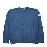Sarabanda Cardigan tinta unita Blu per Bambino 0F103 BLU SARABANDA 