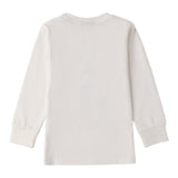 Sarabanda Shirt tinta unita con Stampa Bianco per Bambino 0F131 BIANCO SARABANDA 