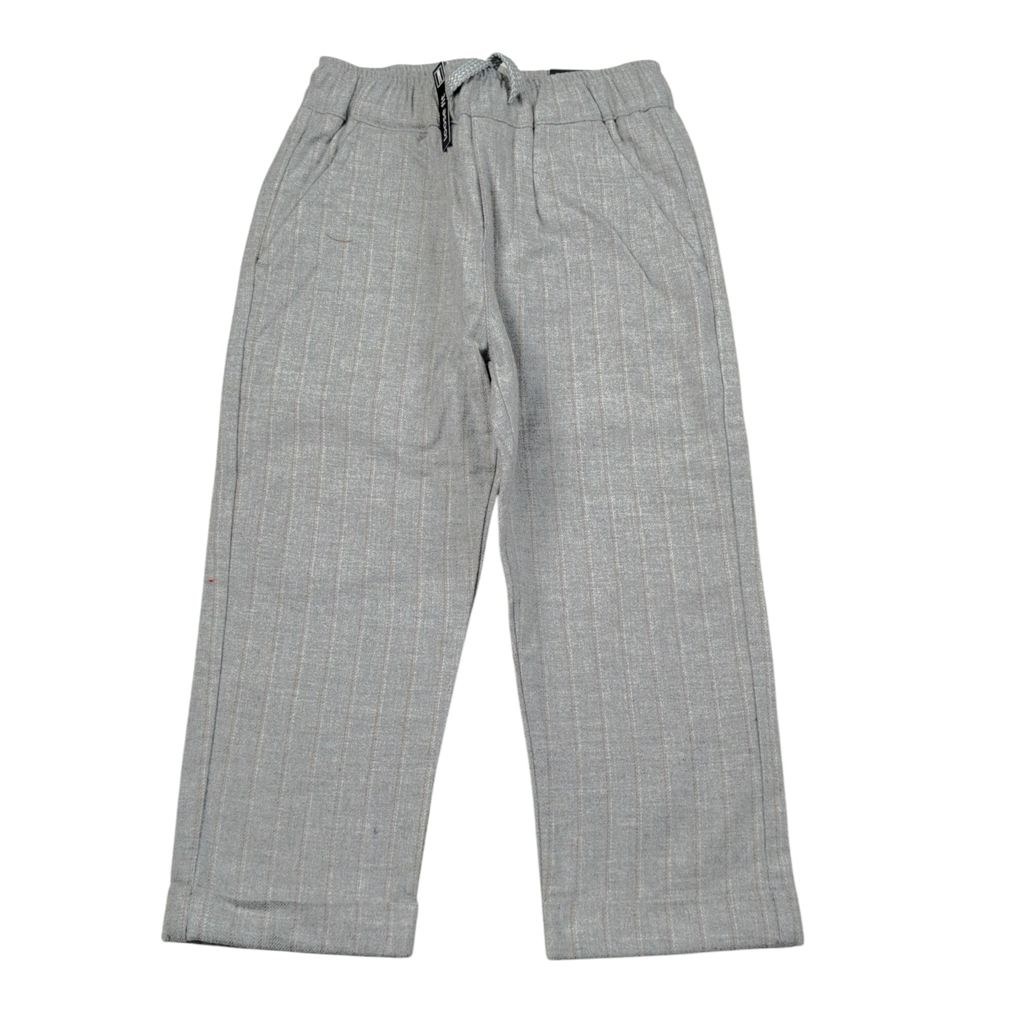 Sarabanda Pantalone tinta unita con Elastico In Vita Grigio per Bambino 0F161 GRIGIO SARABANDA 