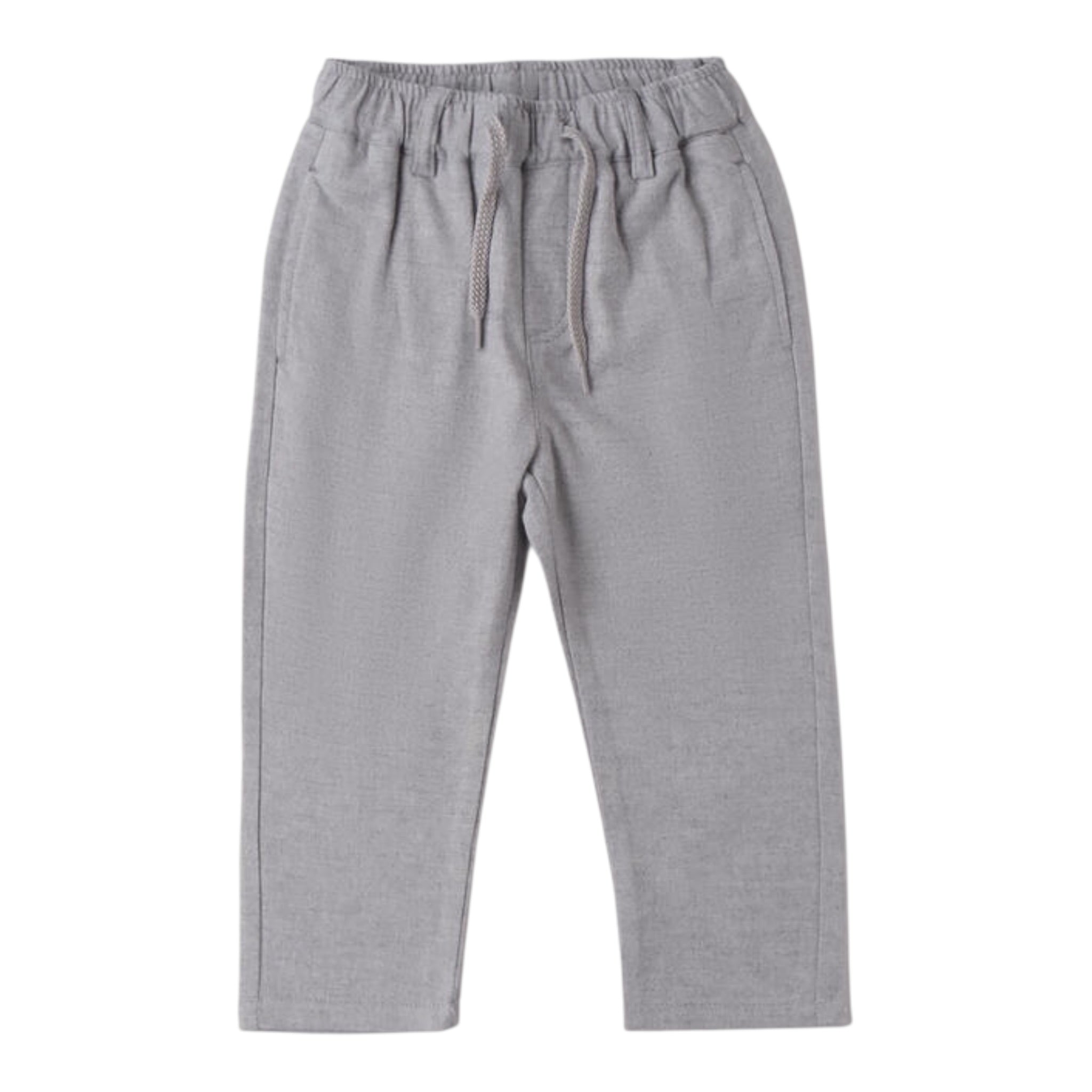 Sarabanda Pantalone tinta unita con Elastico In Vita Grigio per Bambino 0F162 GRIGIO SARABANDA 