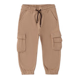 Sarabanda Pantalone tinta unita con Elastico In Vita Beige per Bambino 0F173 BEIGE SARABANDA 