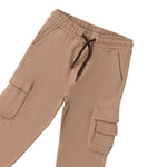 Sarabanda Pantalone tinta unita con Elastico In Vita Beige per Bambino 0F173 BEIGE SARABANDA 