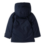 Sarabanda Giubbino tinta unita con Cappuccio Blu per Neonato 0F183N BLU SARABANDA 