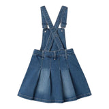 Sarabanda Salopette In Denim tinta unita Blu per Bambina 0F239 BLU SARABANDA 