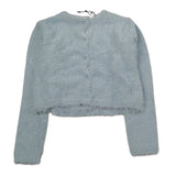 Sarabanda Cardigan tinta unita Azzurro per Bambina 0F335 AZZURRO SARABANDA 