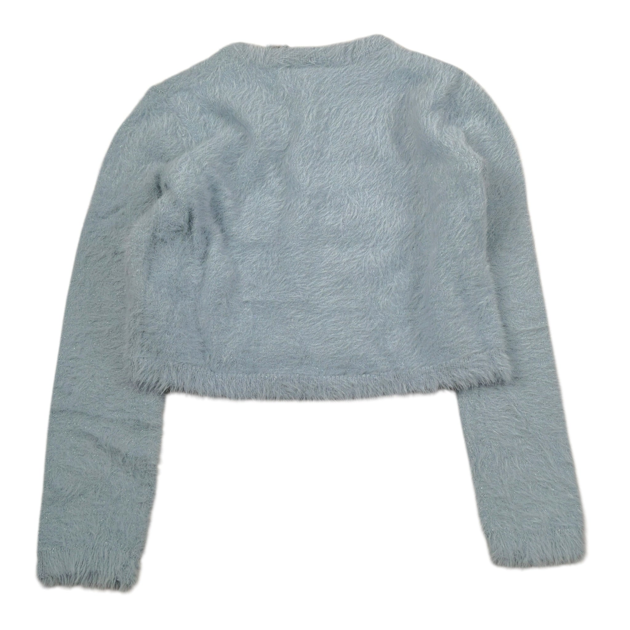 Sarabanda Cardigan tinta unita Azzurro per Bambina 0F335 AZZURRO SARABANDA 