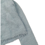 Sarabanda Cardigan tinta unita Azzurro per Bambina 0F335 AZZURRO SARABANDA 