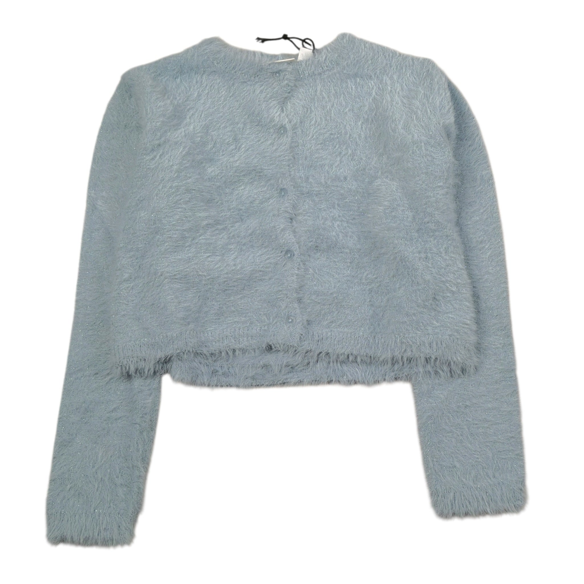 Sarabanda Cardigan tinta unita Azzurro per Neonata 0F335N AZZURRO SARABANDA 