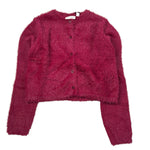 Sarabanda Cardigan tinta unita Viola per Bambina 0F335 VIOLA SARABANDA 