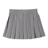 Sarabanda Gonna tinta unita Grigio per Bambina 0F349 GRIGIO SARABANDA 