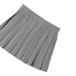 Sarabanda Gonna tinta unita Grigio per Bambina 0F349 GRIGIO SARABANDA 